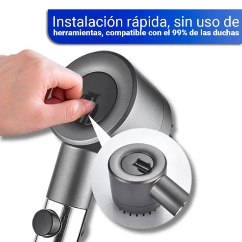 HidraSpa | Ducha relajante con 10 modos de chorro