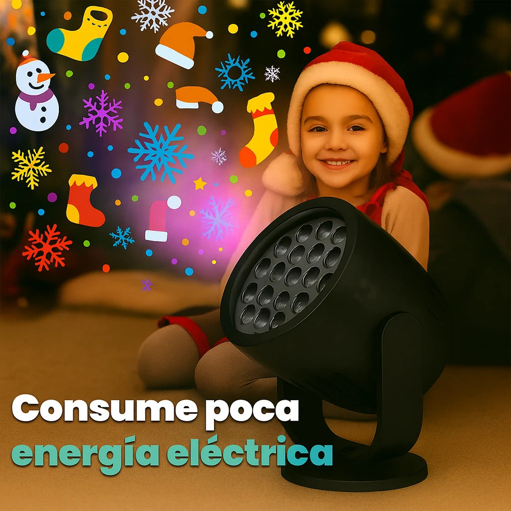 Proyector de Luces y Dibujos Navideños – FestiLuz