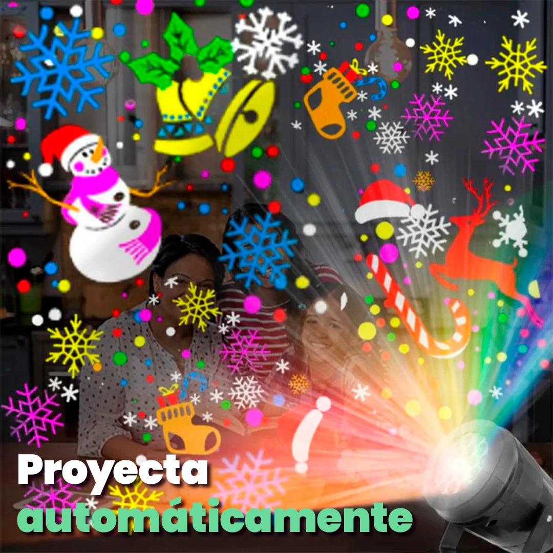 Proyector de Luces y Dibujos Navideños – FestiLuz