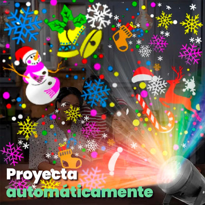 Proyector de Luces y Dibujos Navideños – FestiLuz