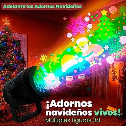 Proyector de Luces y Dibujos Navideños – FestiLuz