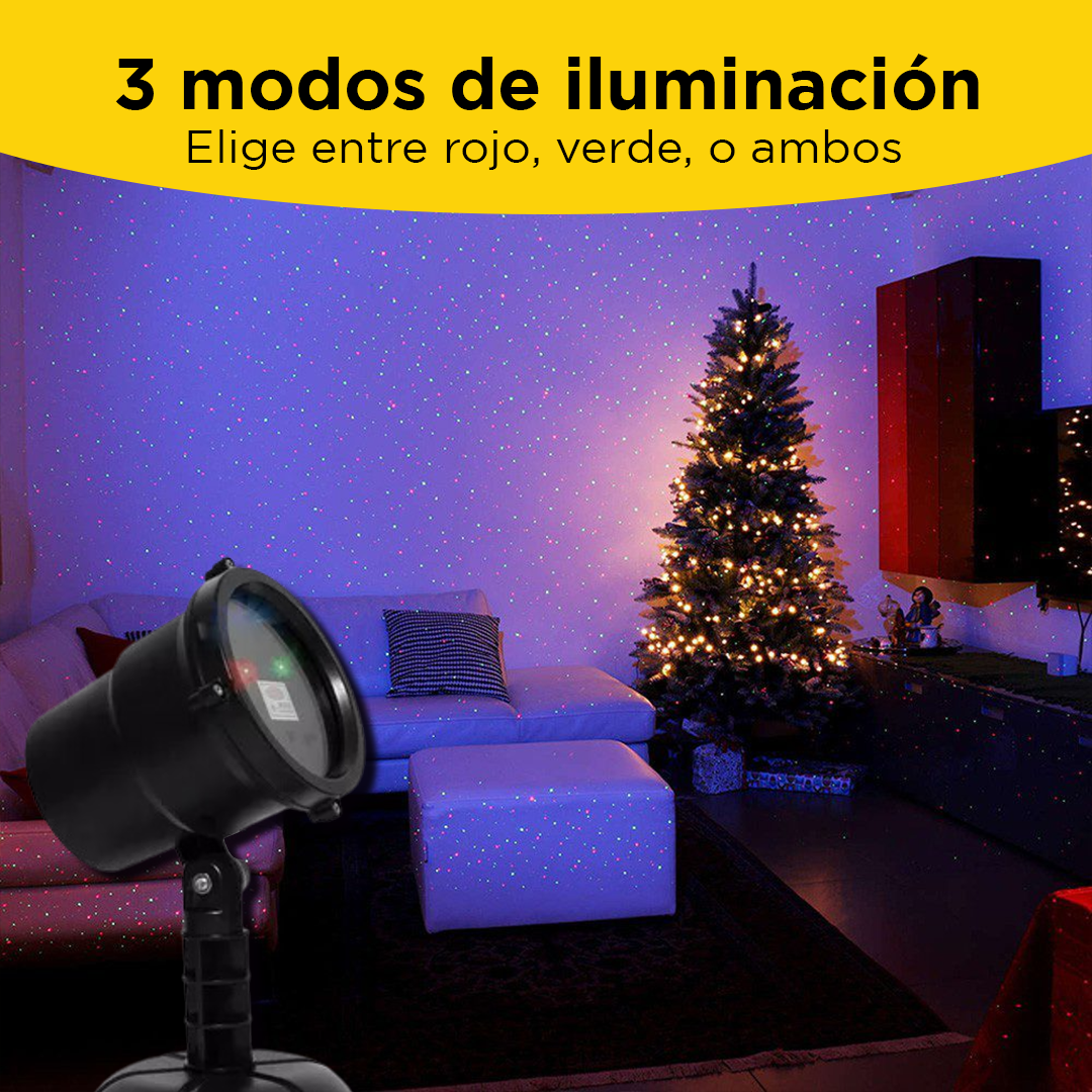 HoliGlow - Proyector Navideño Automático