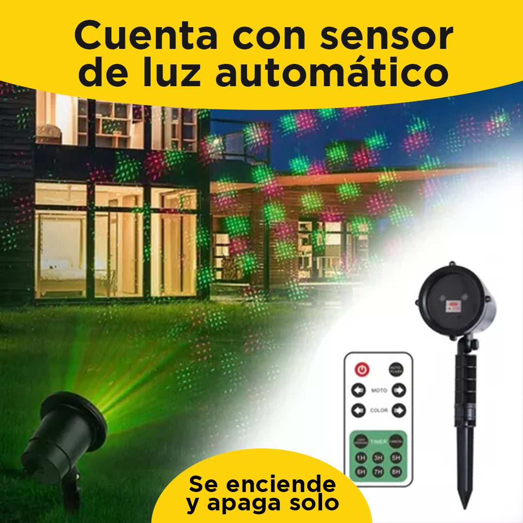 HoliGlow - Proyector Navideño Automático