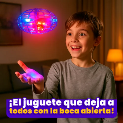 SpinNova - El Juguete que Vuela, Gira y Brilla | Colores surtidos